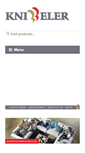 Mobile Screenshot of knibbelermeubelen.nl